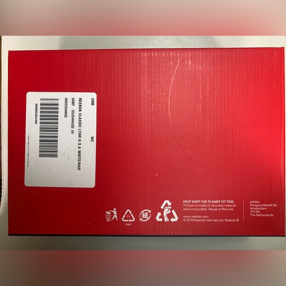 BNIB REEBOK Classic Leather World Flag Sneaker, 8M - Picture 16 of 16